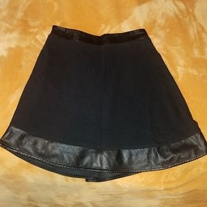 Black skirt